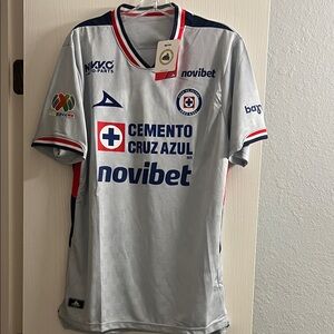 Cruz Azul Gray Soccer Jersey